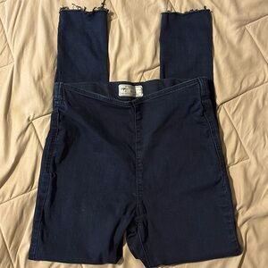 Free People denim leggings